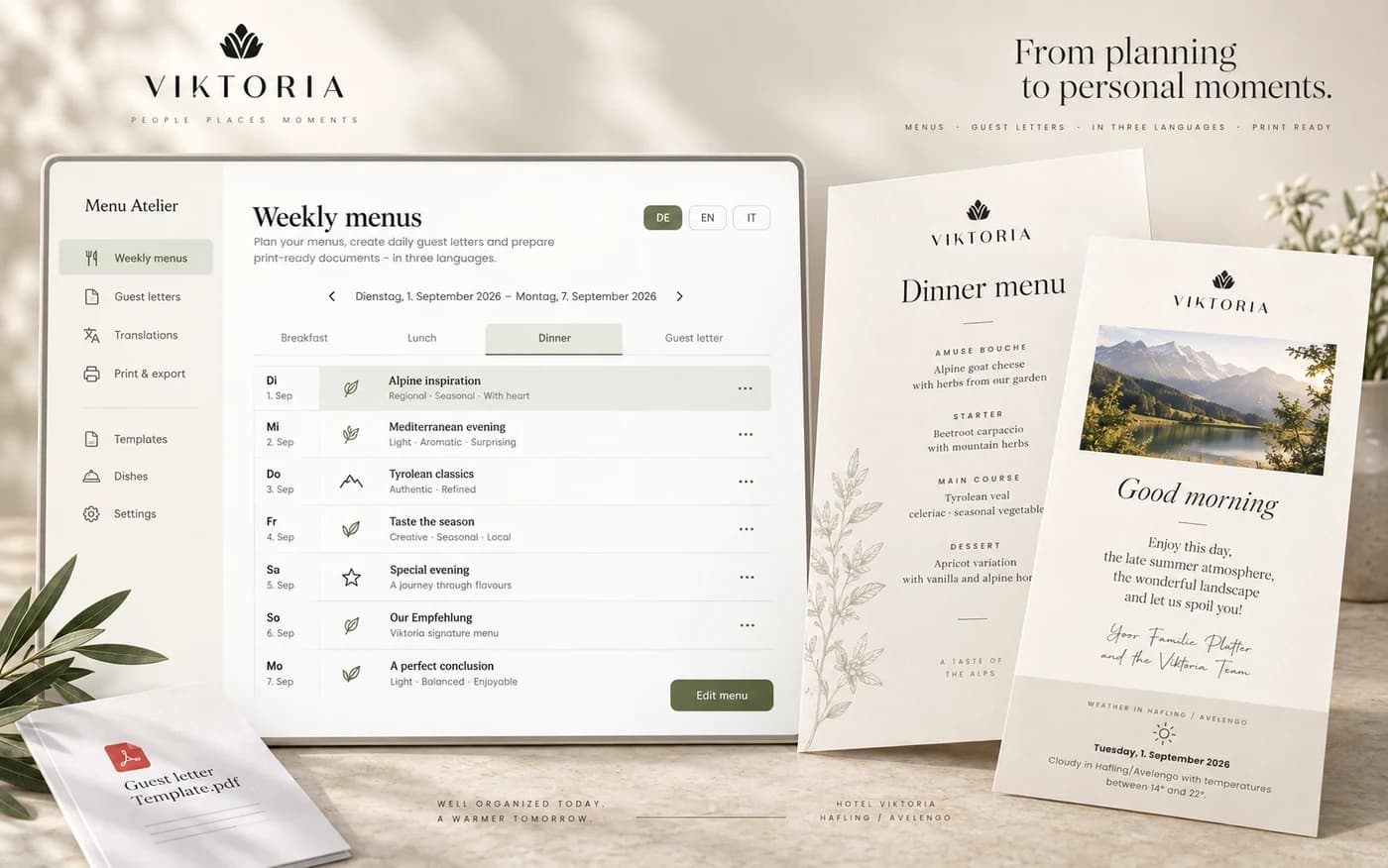 Hotel Viktoria website