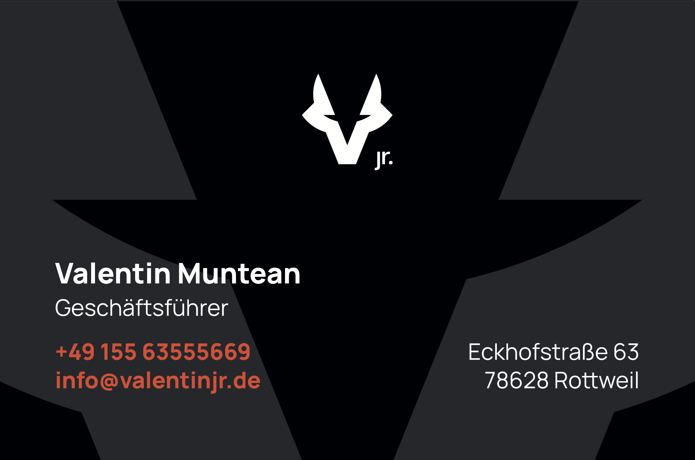 Valentin JR website