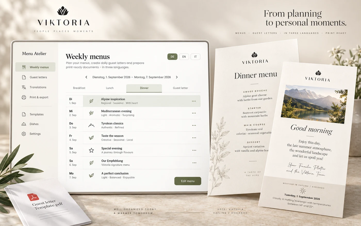 Hotel Viktoria website